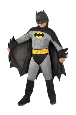 Batman Kostuum Gespierd Grijs Kinderen