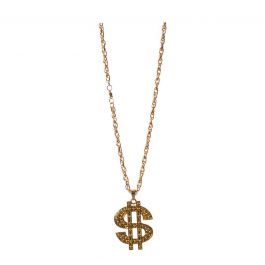 Dollar Goud Ketting Metaal