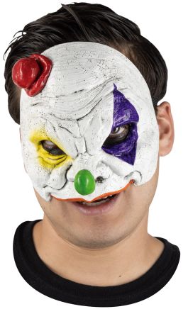 Half Masker - Neon Circus Clown