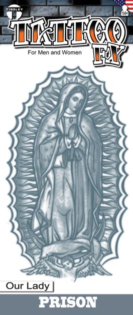 Prison Tattoos - Our Lady - 6 Pack