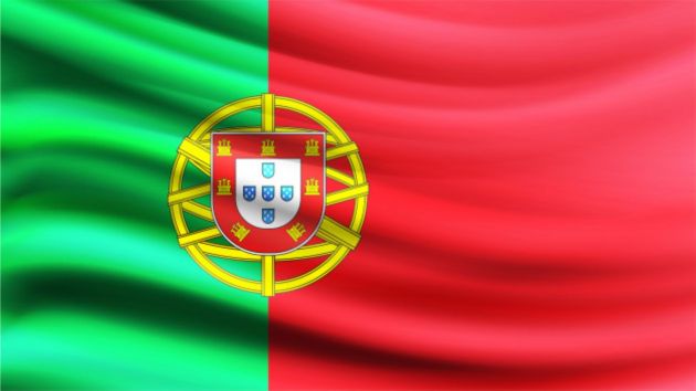 Country Flag Portugal 90 x 150 cm - 100% polyester - 3 Pack