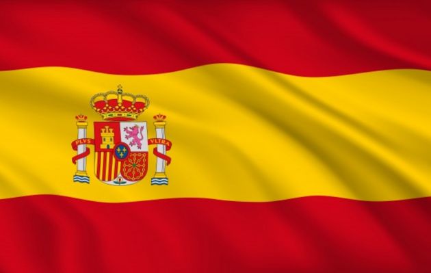 Country Flag Spain 90 x 150 cm - 100% polyester - 3 Pack
