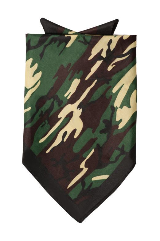 Bandana Camouflage - 52 x 55 cm - 12 Pack