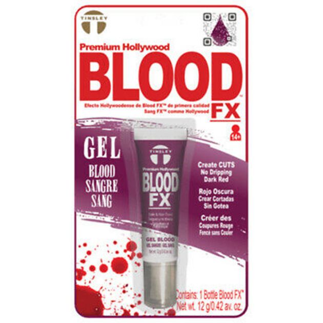 Blood FX - Gel Donkerrood - 6 Pack